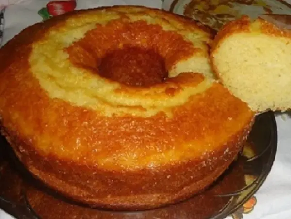 Bolo de Fubá Fofinho da Vovó 1 bolo de fubá, pronto para servir