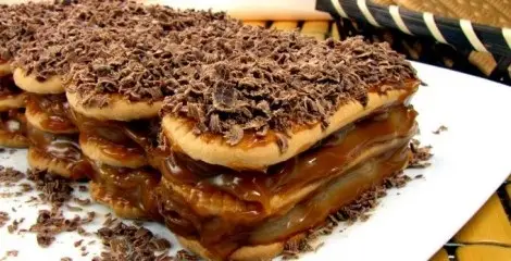 Lasanha de Chocolate Econômica 5 lasanha de choco