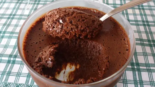 Mousse de Chocolate de Liquidificador 5 mousse
