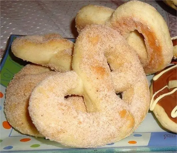 Pretzel de Açúcar e Canela Receita Toda Hora