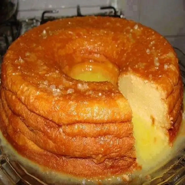 Bolo Gelado de Laranja 1 bolo gelado de laranja