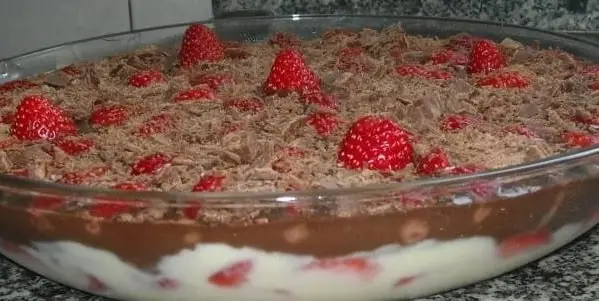 Delícia de Morango e Chocolate 3 delícia