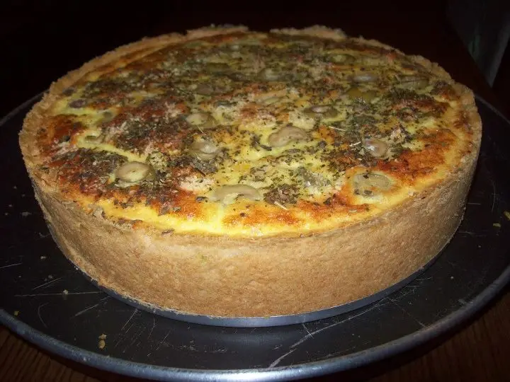 Quiche de Frango com Palmito 4 quiche