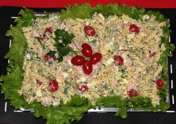 Salada de Macarrão 1 salada de mac