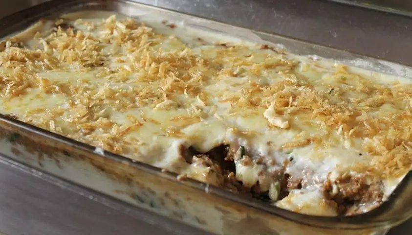 Fricassê de Carne Moída 6 fricasse de carne moida