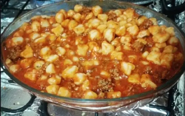 Nhoque de Arroz 3 nhoque