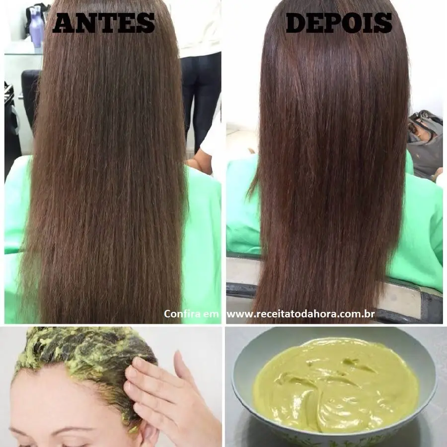 Máscara Hidratante Capilar de Abacate - Receita Toda Hora 4 máscara face