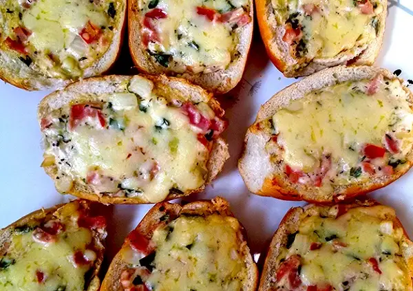 Pizza no Pão Francês 1 pizza