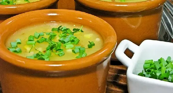 Caldo de Mandioca com Milho Verde 4 caldo mand s