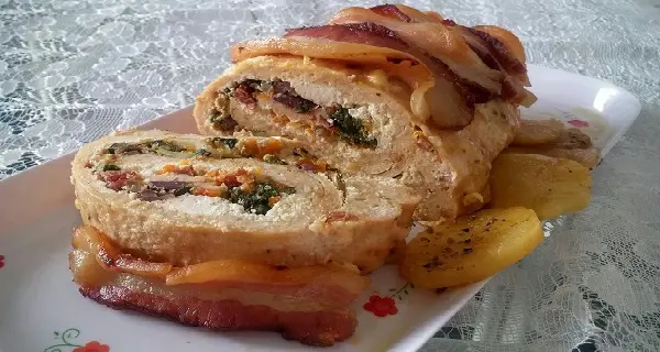 Rocambole de Frango Maravilhoso 1 roc12 SITE