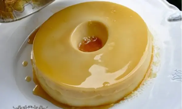 Pudim de Leite de Coco de Geladeira 1 pudim de leite