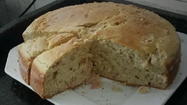 Pão Rápido de Liquidificador 5 pão rápido face