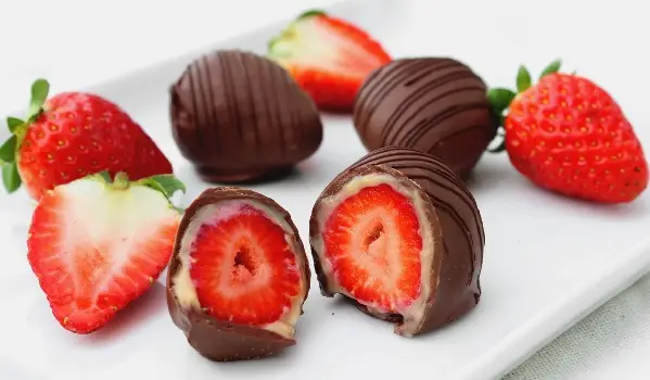 Bombom de Morango 3 bombom