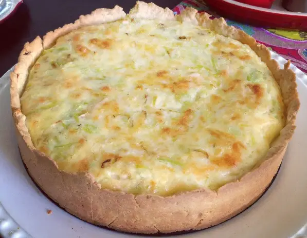 Quiche de Alho Poró 4 quiche