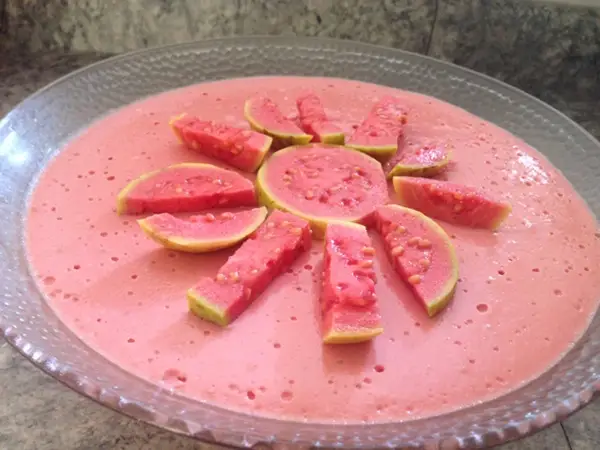 Mousse de Goiaba Vermelha 4 mousse de goiaba vermelha