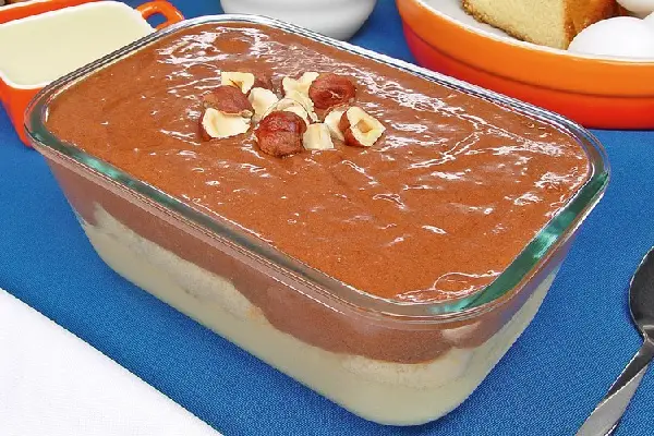 Pavê com Creme de Avelãs 5 pave de creme de avelas
