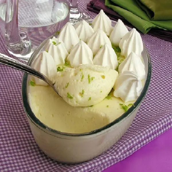 mousse de limao com suspiro