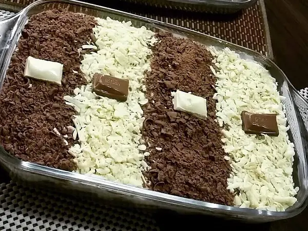 Pavê 2 Chocolates 1 pave 2 chocolates