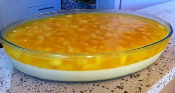 sobremesa de abacaxi com gelatina