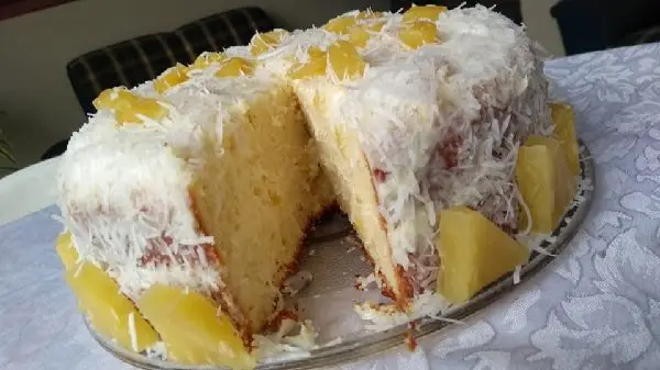 Bolo Gelado de Abacaxi com Coco 2 bolo gelado de abacaxi com coco