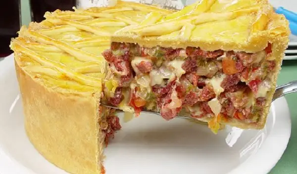 Empadão de Carne Seca 1 empadao de carne seca