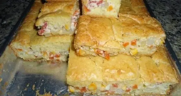 Torta de Legumes com Creme de Leite 2 torta de legumes com creme de leite