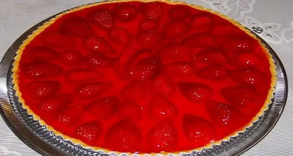 torta de morango simples 0