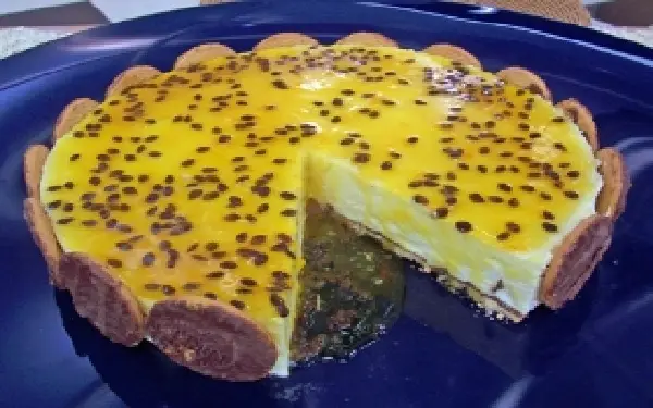 Torta Holandesa de Maracujá 2 torta holandesa de maracuja