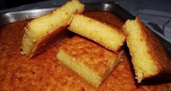 bolo de aipim com coco 1