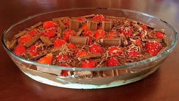 pave de chocolate simples