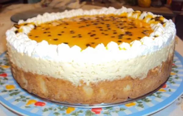 bolo mousse de maracuja facil