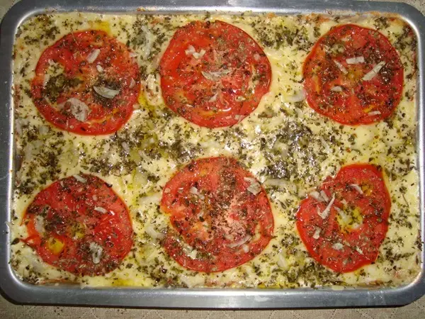 pizza de pao de forma