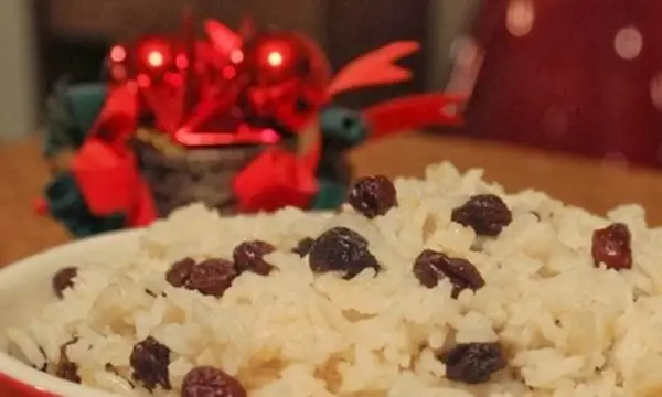 Arroz com Passas Simples 5 arroz com passas simples