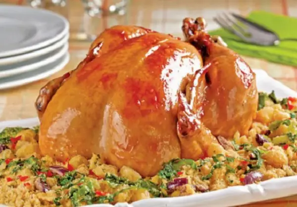 Frango de Natal 4 frango de natal 2