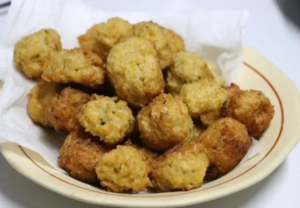 Bolinho de Arroz Simples 3 bolinho de arroz simples