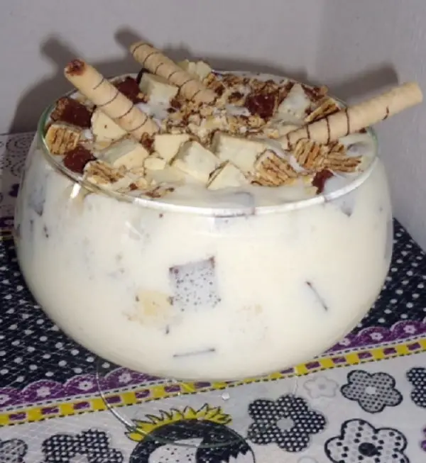 Mousse de Limão com Bis 2 mousse de limão com bis - uma sobremesa para o natal cheia de sabor!