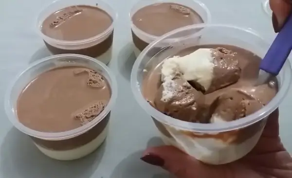 Mousse de Leite Ninho com Chocolate 4 mousse de leite ninho com chocolate