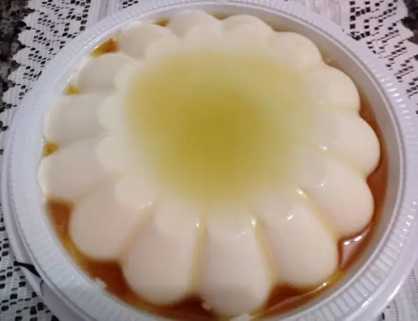 flan de leite ninho, depois de desinformar