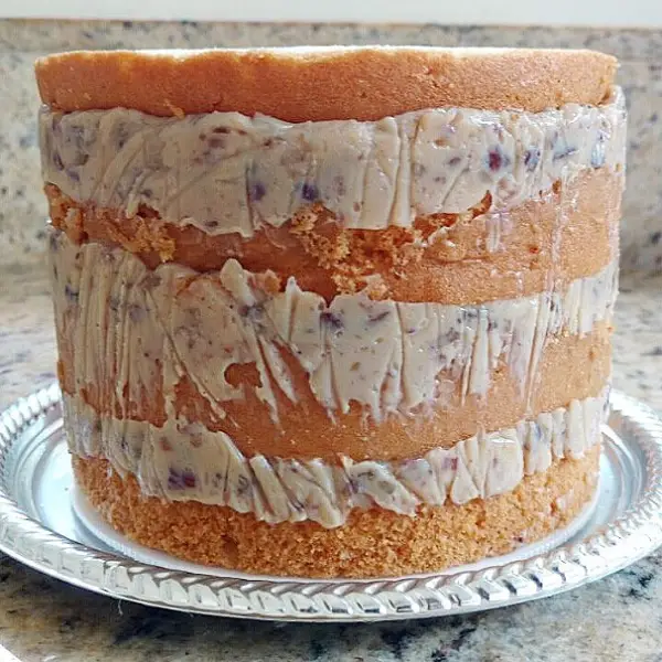 bolo com recheio de nozes para bolo de casamento