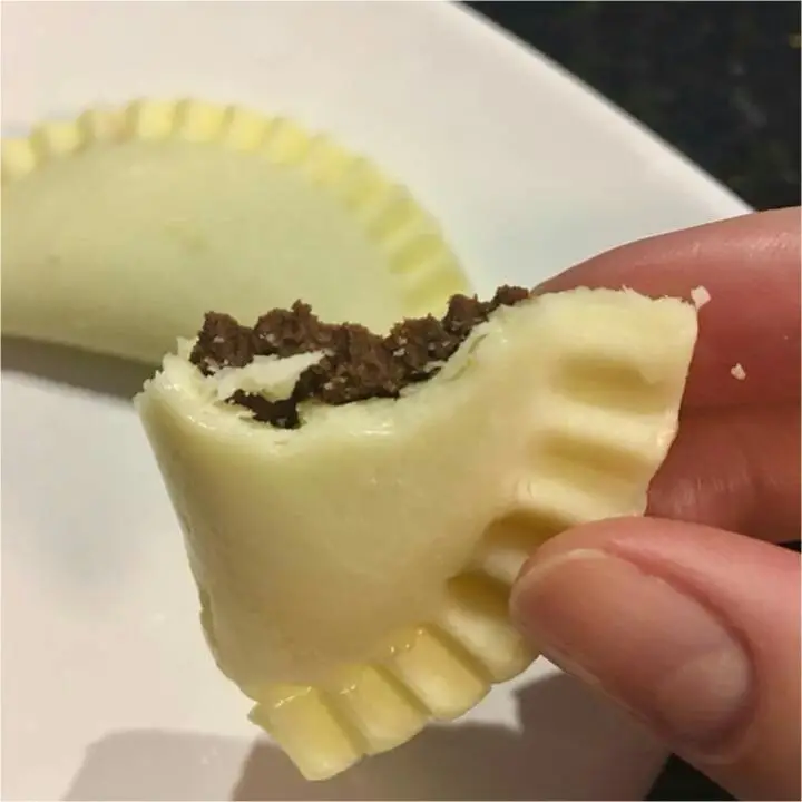 Pastel de leite ninho