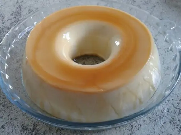 pudim de maria mole gelado