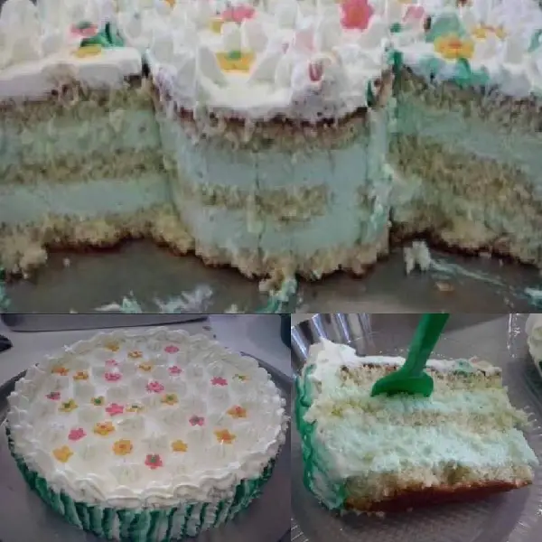 Bolo de Limão de Aniversário 2 bolo de limão de aniversário, já pronto