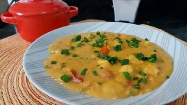 Bobó de Frango com Mandioca 4 bobó de frango