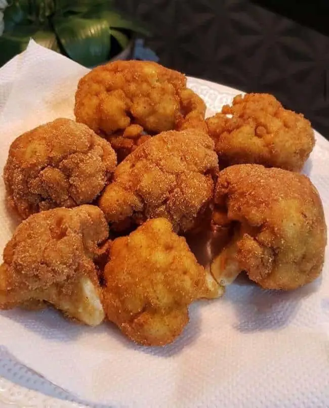 couve flor empanada