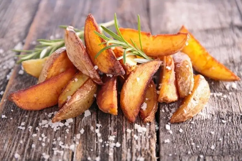 batata rústica no forno