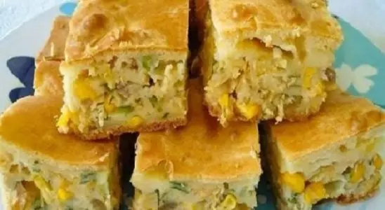 Torta salgada de liquidificador para fazer para o lanche ou jantar muito fácil e saborosa 1 Torta salgada de liquidificador