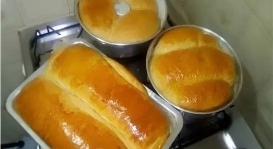 Receita de pão caseiro fofinho macio que derrete na boca feito no liquidificador 3 Pão caseiro