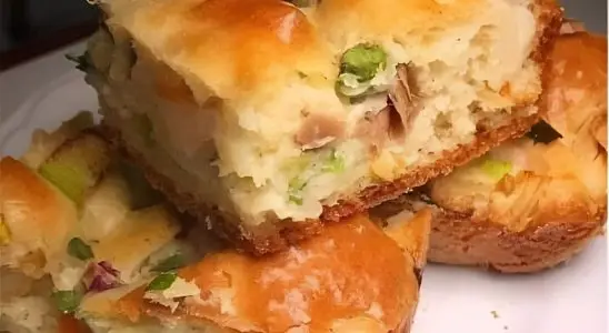 Torta de liquidificador com cobertura de requeijão cremoso perfeita para o lanche 4 torta de liquidificador
