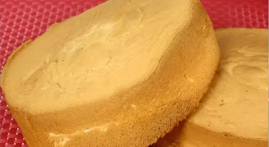 Pão de ló com apenas 3 ingredientes e sem fermento prático e delicioso 1 pão de ló