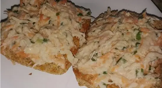 Patê de frango bem temperado para lanches e sanduíches naturais 4 Patê de frango